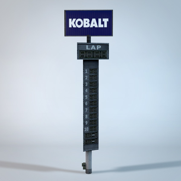 3ds lap counter - Racing Lap Counter Tower by NesAn Studio