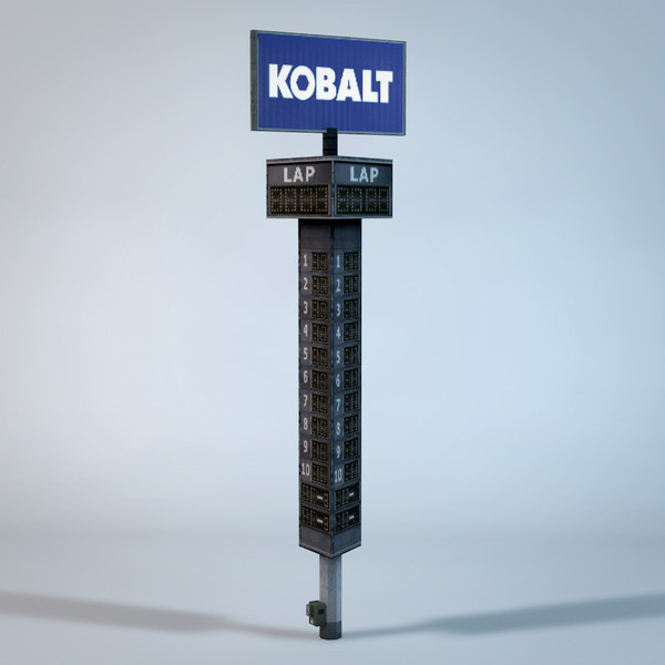 3ds lap counter - Racing Lap Counter Tower by NesAn Studio