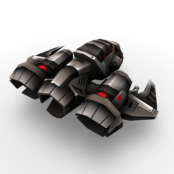 5 light drones 3d model - 5_light_drones.rar by Angryfly