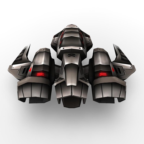 5 light drones 3d model - 5_light_drones.rar by Angryfly