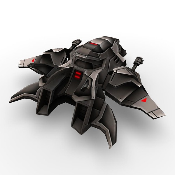 5 light drones 3d model - 5_light_drones.rar by Angryfly