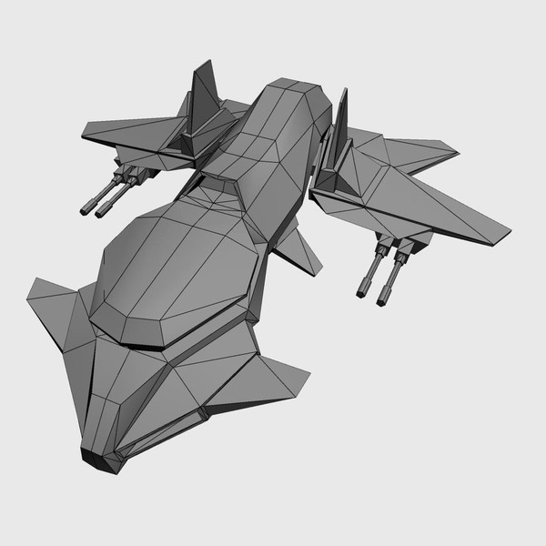 5 light drones 3d model - 5_light_drones.rar by Angryfly