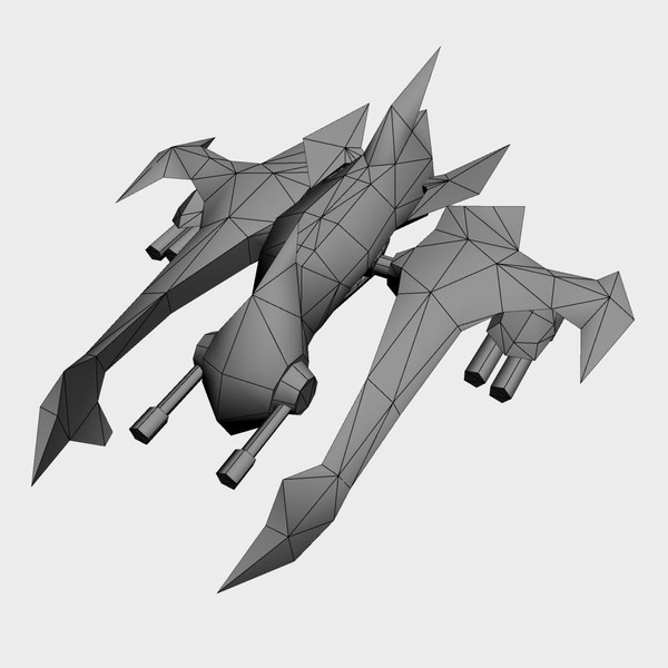 5 light drones 3d model - 5_light_drones.rar by Angryfly