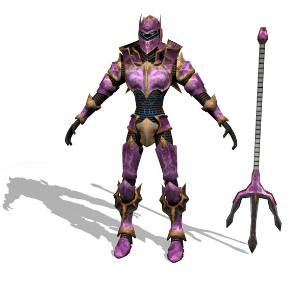 3d dragon knight model - Dragon Knight... by gin3d