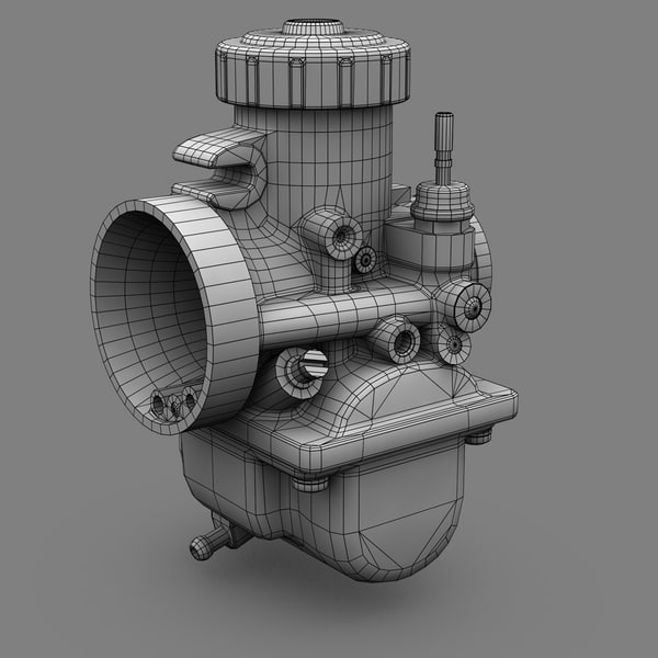 3d carburetors machine - Mikuni 36mm Carburetor by Jamie Hamel Smith