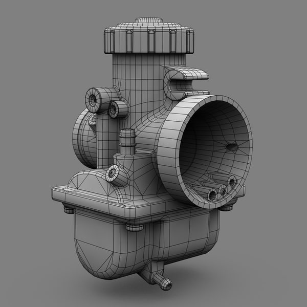 3d carburetors machine - Mikuni 36mm Carburetor by Jamie Hamel Smith