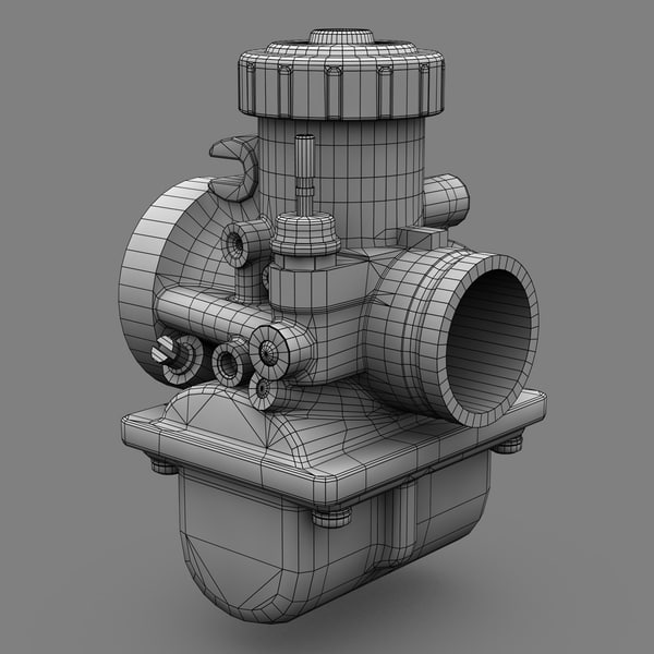 3d carburetors machine - Mikuni 36mm Carburetor by Jamie Hamel Smith