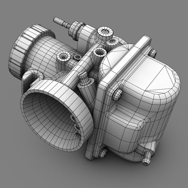 3d carburetors machine - Mikuni 36mm Carburetor by Jamie Hamel Smith