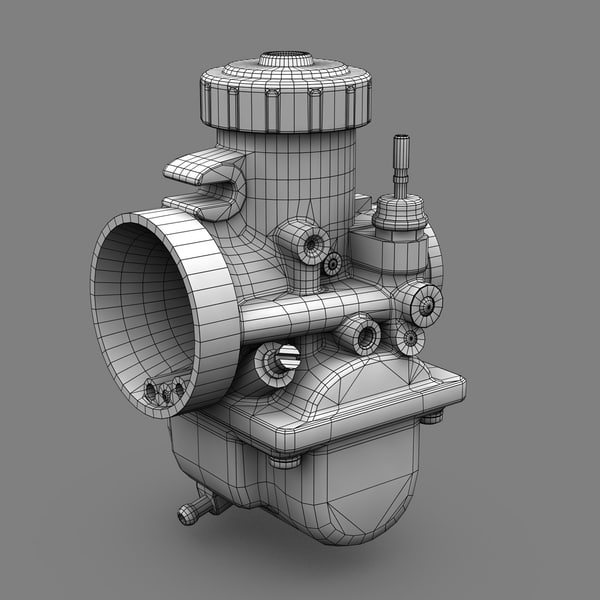 3d carburetors machine - Mikuni 36mm Carburetor by Jamie Hamel Smith