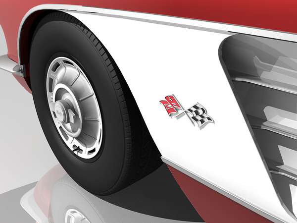 chevrolet corvette c1 1960 max - Chevrolet Corvette C1 (1960) by TiRex3D