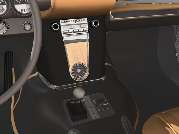 chevrolet corvette c1 1960 max - Chevrolet Corvette C1 (1960) by TiRex3D