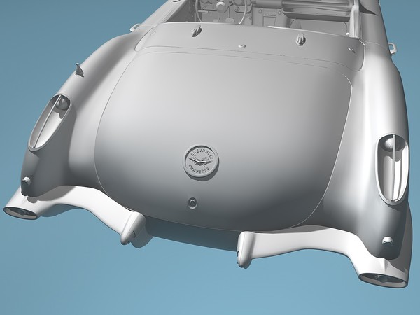 chevrolet corvette c1 1960 max - Chevrolet Corvette C1 (1960) by TiRex3D