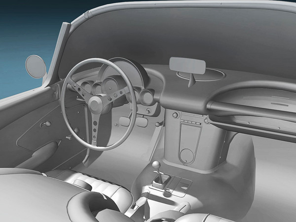 chevrolet corvette c1 1960 max - Chevrolet Corvette C1 (1960) by TiRex3D