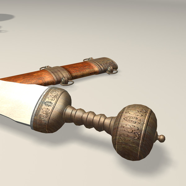 3d roman sword gladius - Roman Sword “Gladius” 200 B.C. by Poliovale