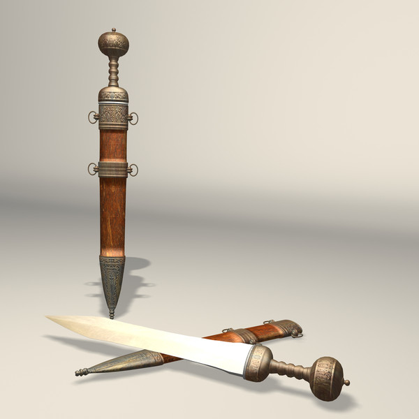 3d roman sword gladius - Roman Sword “Gladius” 200 B.C. by Poliovale