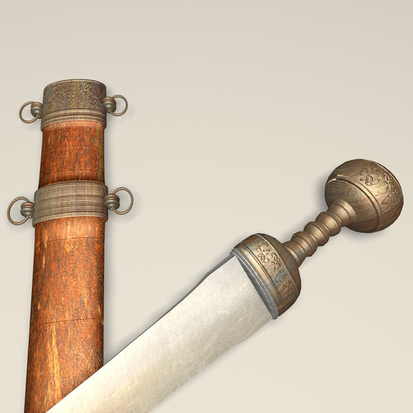 3d roman sword gladius - Roman Sword “Gladius” 200 B.C. by Poliovale