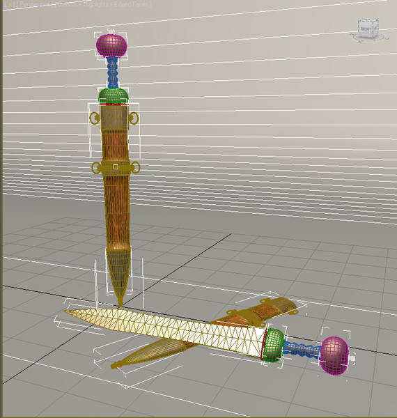 3d roman sword gladius - Roman Sword “Gladius” 200 B.C. by Poliovale