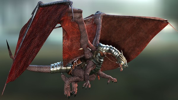 battle dragon 3d model - Dragon by Bryan Labarrere