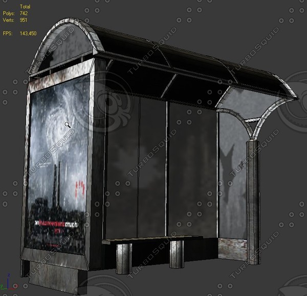 maya bus-stop bus stop - bus-stop by dark1nqdizyn