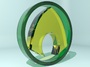 3d model aquaman logo