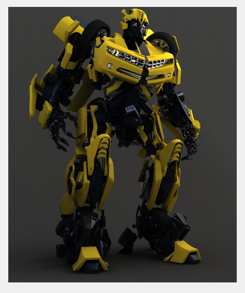 3d robot optimus prime - Robot Collection by dentonvanzan