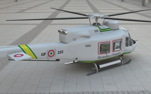 military helicopter 3d 3ds - Military Helicopter by MyNameIsJames