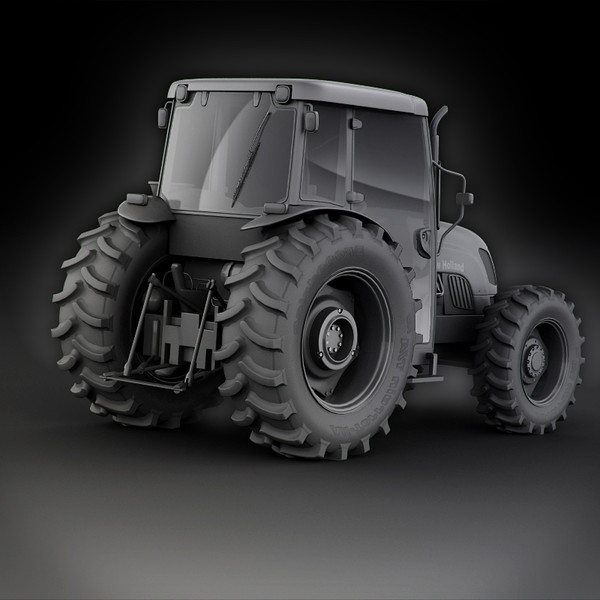 3d new holland t4050 - New Holland T4050 tractor by RTEwork