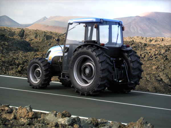 3d new holland t4050 - New Holland T4050 tractor by RTEwork