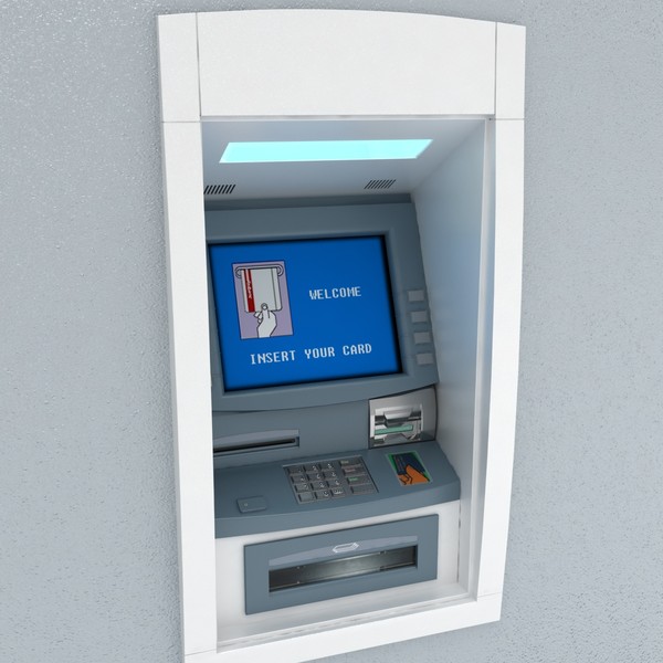 3d model cash machine - Cashmachine... by coboide
