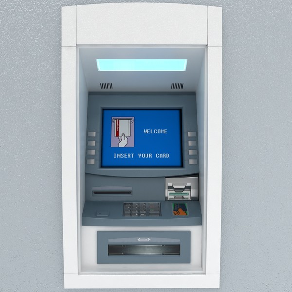 3d model cash machine - Cashmachine... by coboide