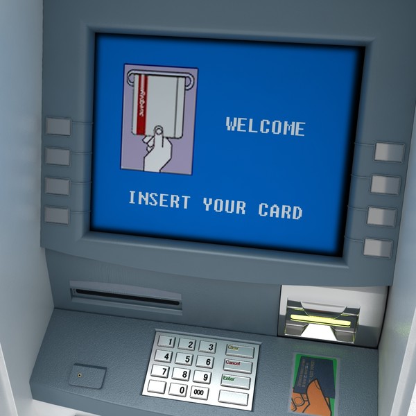 3d model cash machine - Cashmachine... by coboide