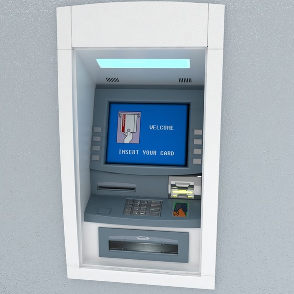 3d model cash machine - Cashmachine... by coboide