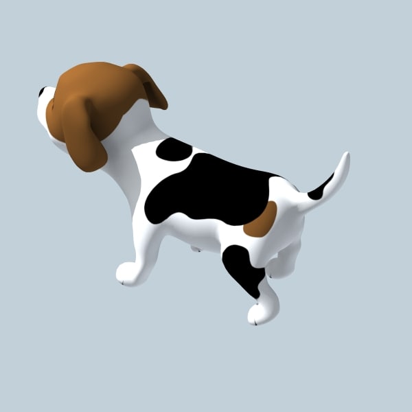3d cartoon doggy - Rigged Cartoon Doggy 01... by Denys Almaral