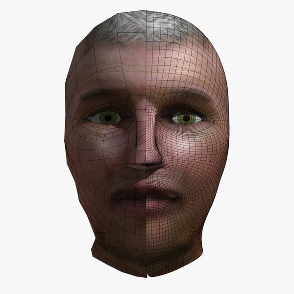 maya head face - Textured Face by 3DUniverse Pro