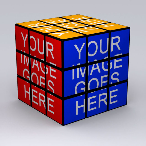 max rubik cube image - Rubiks Cube with Images by sweiry_tv