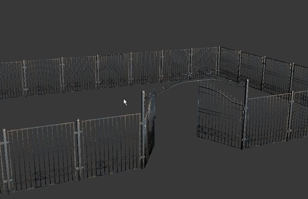 rail iron 3ds - iron rail by dark1nqdizyn