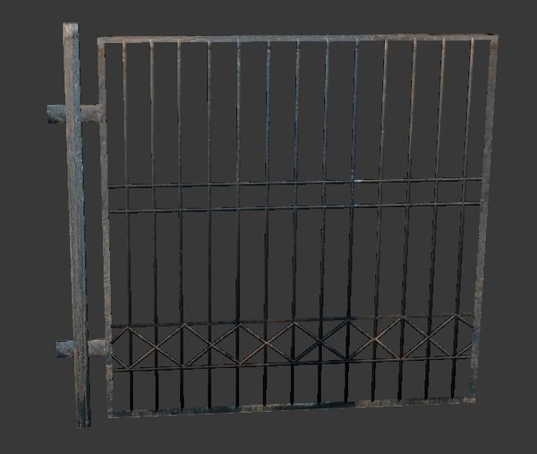 rail iron 3ds - iron rail by dark1nqdizyn