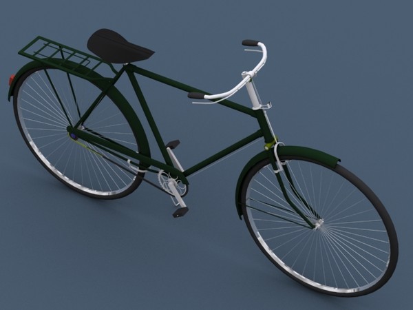 3d model of bycycle - Bycycle by javedahmed