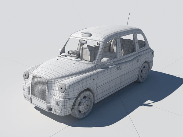 london taxi max - TX4 London Taxi by marklafrenais