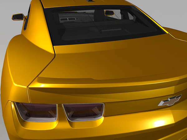c4d chevrolet camaro 2010 - Chevrolet Camaro SS 2010 by TiRex3D