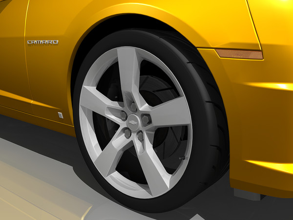 c4d chevrolet camaro 2010 - Chevrolet Camaro SS 2010 by TiRex3D