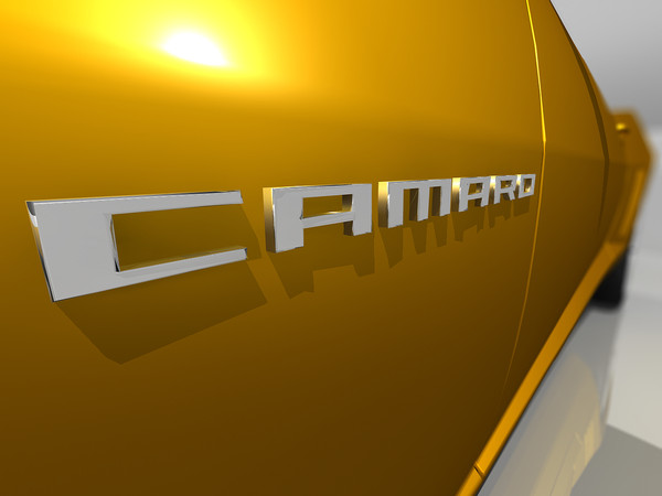 c4d chevrolet camaro 2010 - Chevrolet Camaro SS 2010 by TiRex3D