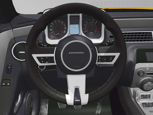 c4d chevrolet camaro 2010 - Chevrolet Camaro SS 2010 by TiRex3D