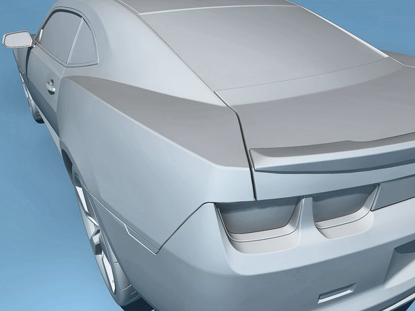 c4d chevrolet camaro 2010 - Chevrolet Camaro SS 2010 by TiRex3D