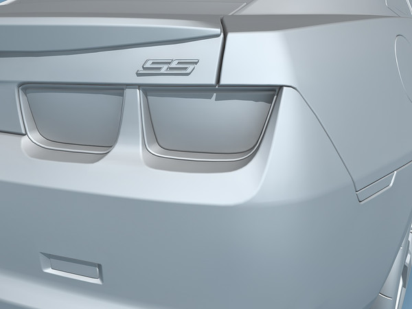c4d chevrolet camaro 2010 - Chevrolet Camaro SS 2010 by TiRex3D