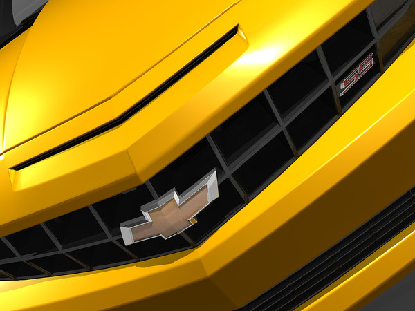 c4d chevrolet camaro 2010 - Chevrolet Camaro SS 2010 by TiRex3D