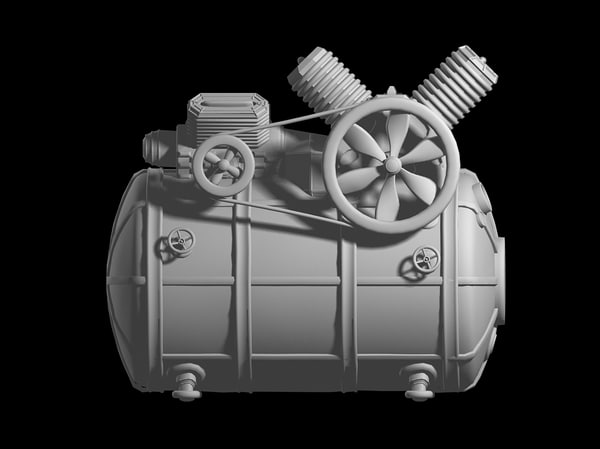 3d compressor model - Compressor by Litarvan