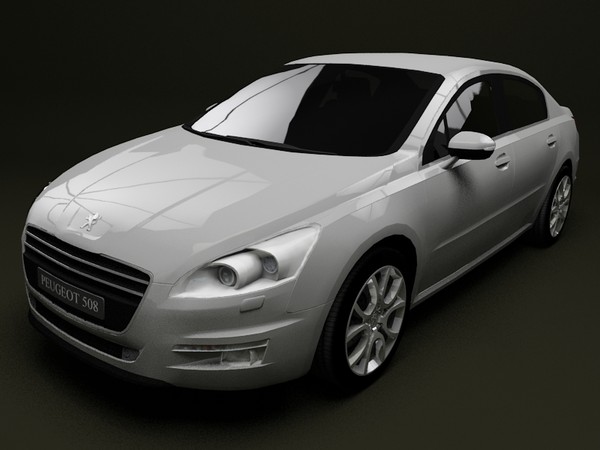 3d peugeot 508 - Peugeot 508 by mk2design