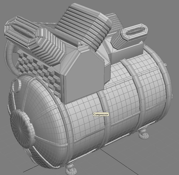 3d compressor model - Compressor by Litarvan