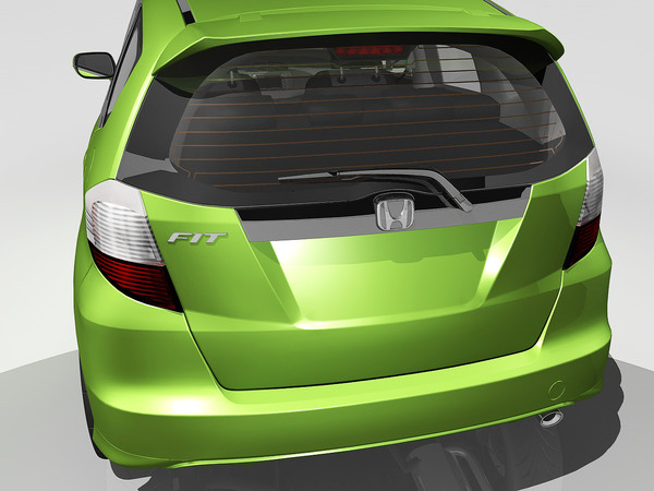 maya honda fit sport 2009 - Honda Fit Sport 2009 by TiRex3D